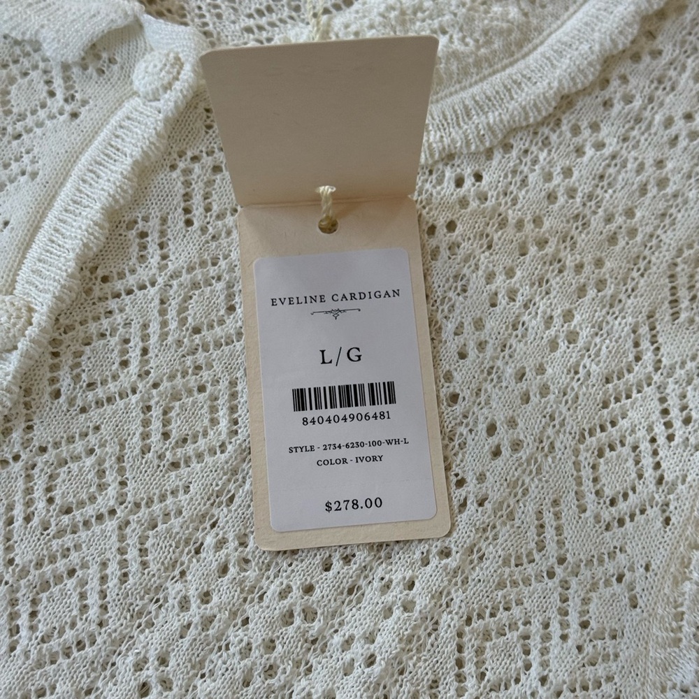 DÔEN Eveline Ivory Cardigan - Picture 4 of 7